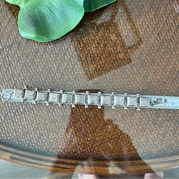 Sterling Silver Oxidized Bracelet - Picture 5 of 9